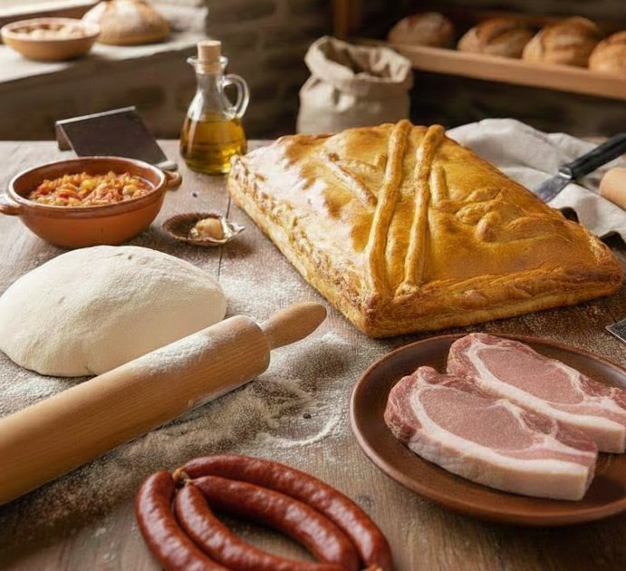 MORALON - Empanada gallega de lomo y chorizo artesanal-10