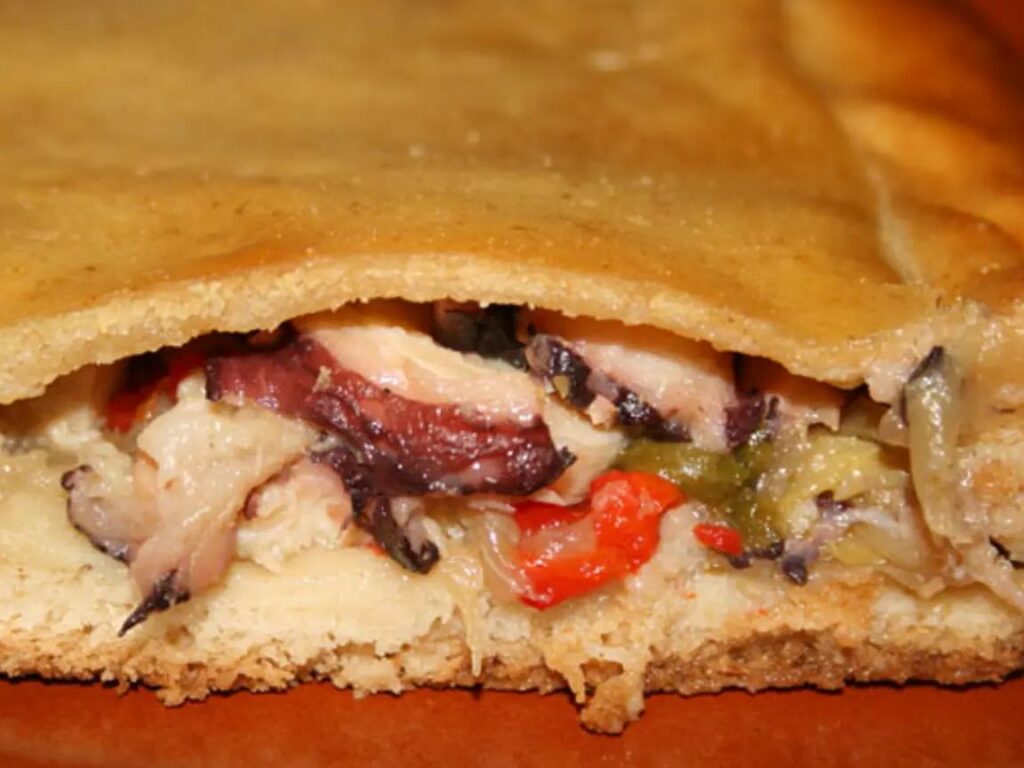 Empanada gallega de pulpo. Receta casera - 1