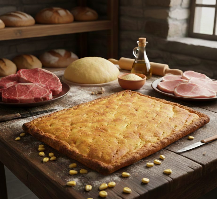 Empanada gallega de carne con masa de maíz - MORALON - 1-1