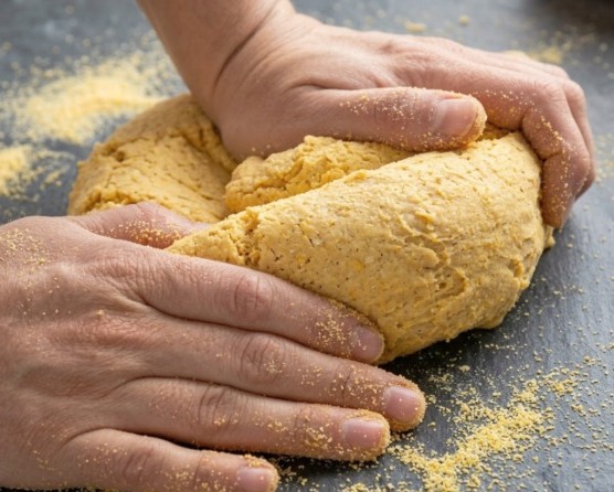 Empanada gallega de pollo con masa de maíz - MORALON - 1-2