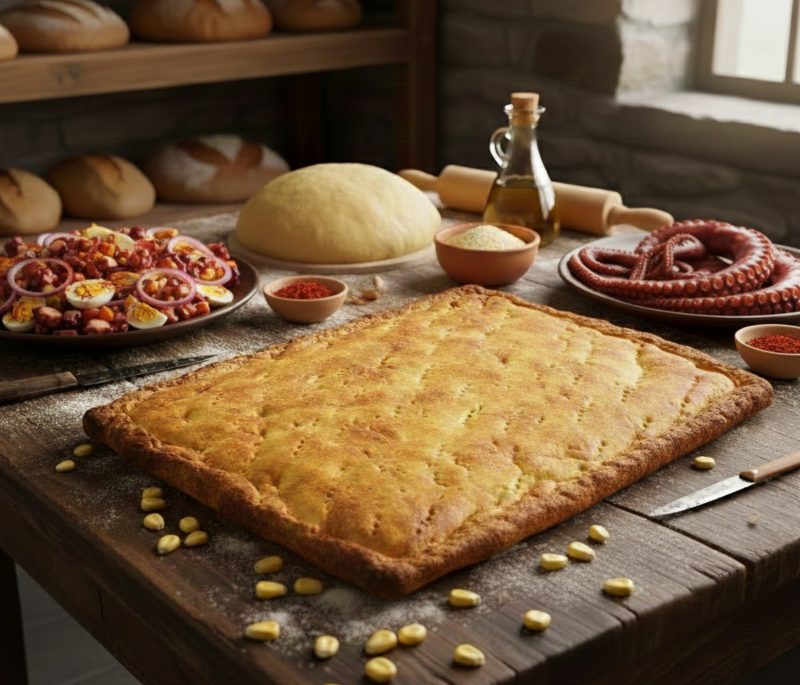 Empanada gallega de pulpo con masa de maíz artesanal - MORALON - 10