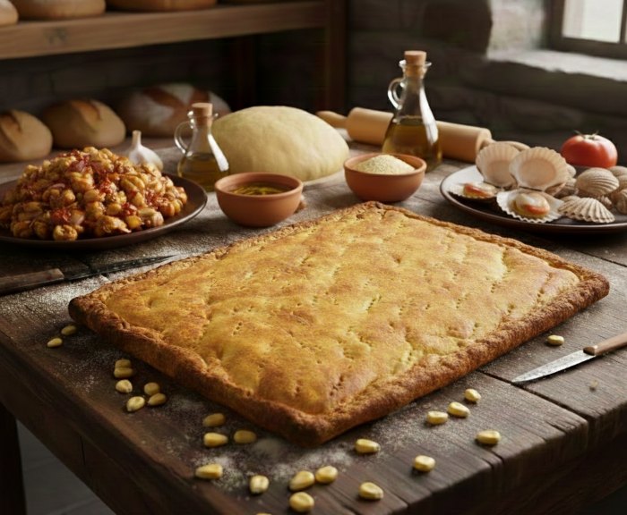 Empanada gallega de zamburiñas con masa de maíz artesanal - MORALON - 10