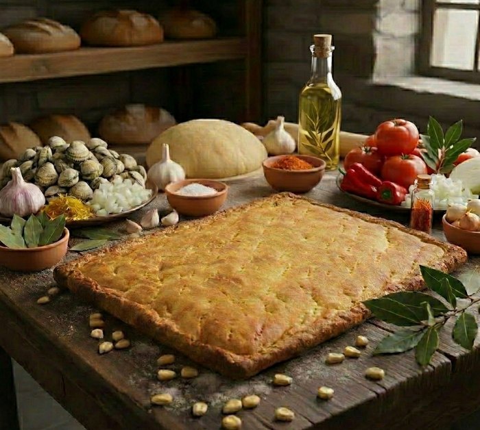Empanada gallega de berberechos con harina de maíz artesanal - MORALON - 10