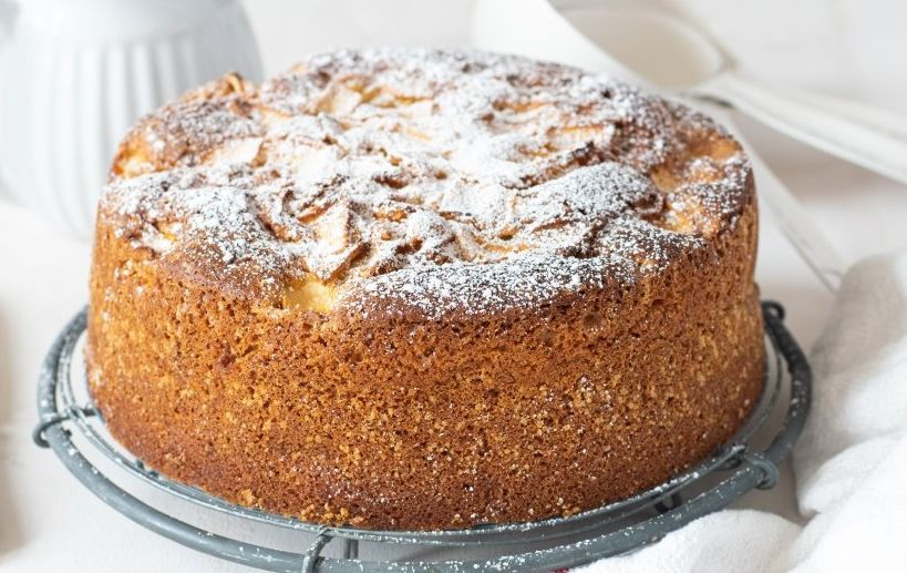 receta de bizcocho de manzana 2