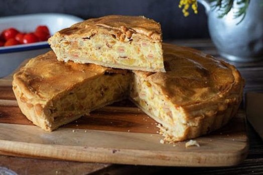 tortilla de patata con cebolla caramelizada 4