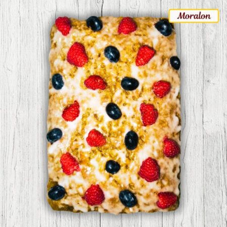 Muffin de té chia, frambuesas y arándanos - MORALON - 1-1
