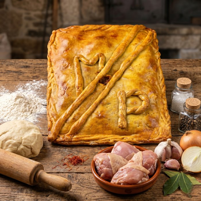Empanada gallega de pollo artesanal - MORALON - 1